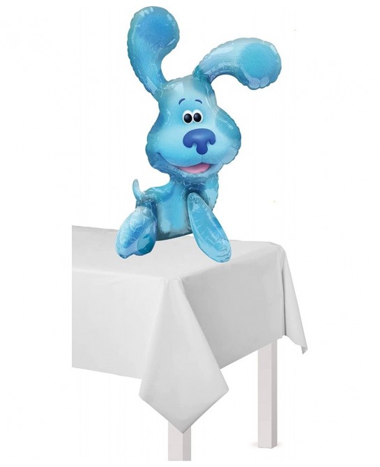 Blue's Clues 1st Birthday Party Supplies Blue the Dog Table Topper Balloon Bouquet Decorations $42.70 Kids' Party Decorations