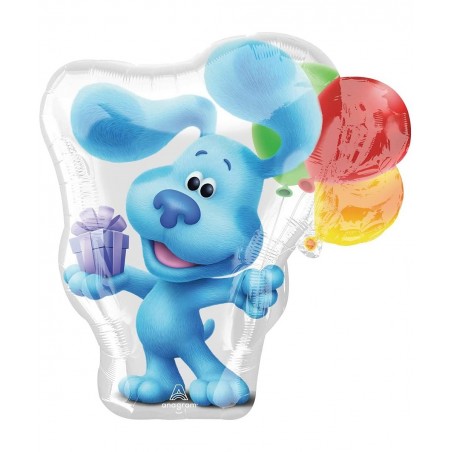 Blue's Clues 1st Birthday Party Supplies Blue the Dog Table Topper Balloon Bouquet Decorations $42.70 Kids' Party Decorations
