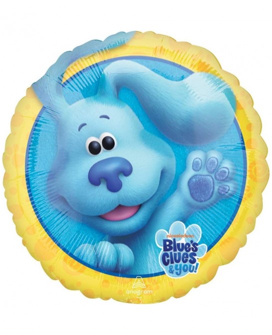 Blue's Clues 1st Birthday Party Supplies Blue the Dog Table Topper Balloon Bouquet Decorations $42.70 Kids' Party Decorations