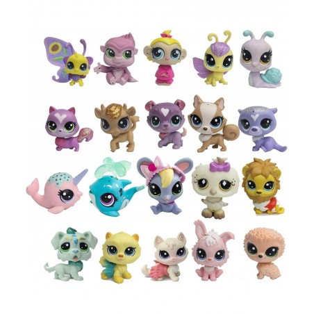 20 PCS/Bag of littiest pet Shop Toys Cute Cats Dogs Whales Pony Action Figures Gifts Suitable for Girls $62.53 Kids' Play Ani...