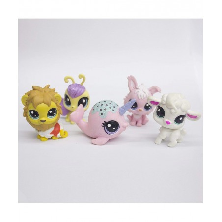 20 PCS/Bag of littiest pet Shop Toys Cute Cats Dogs Whales Pony Action Figures Gifts Suitable for Girls $62.53 Kids' Play Ani...