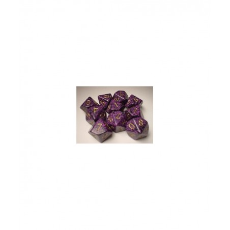 Dice Sets: Hurricane Speckled - Ten Sided Die d10 Set (10) $18.30 Game Accessories