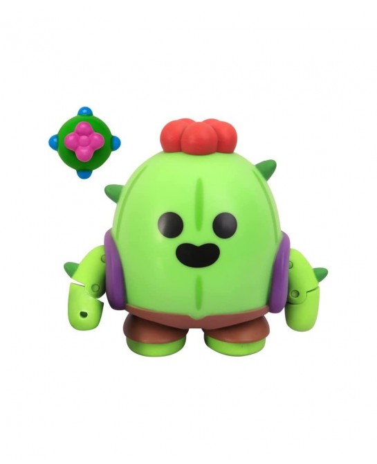 Brawl Stars Action Figure | Spike Cactus Figure | 4.5-Inch-Tall Collectibles | Brawl Stars Toy Figurine| Ofically Licensed To...