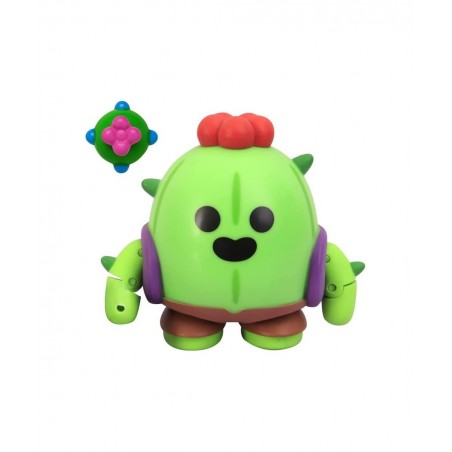 Brawl Stars Action Figure | Spike Cactus Figure | 4.5-Inch-Tall Collectibles | Brawl Stars Toy Figurine| Ofically Licensed To...