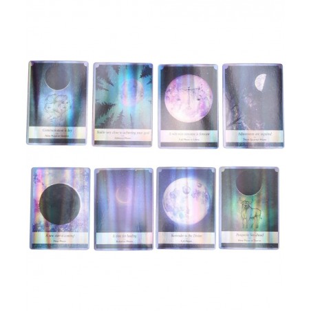 Tarot Cards Deck Classic Fate Divination Fortune Telling Tarot Deck Board Game Mini Hologram Paper English Divination Cards I...