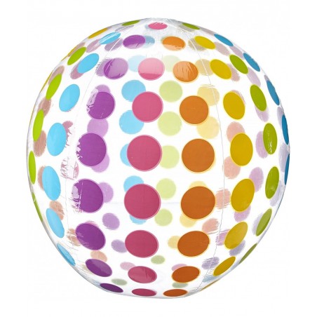 Jumbo Inflatable Colorful Polka Dot Giant Beach Ball (Set of 2) | 59065EP $29.97 Swimming Pool & Outdoor Water Toys