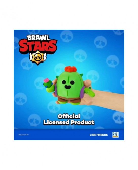 Brawl Stars Action Figure | Spike Cactus Figure | 4.5-Inch-Tall Collectibles | Brawl Stars Toy Figurine| Ofically Licensed To...