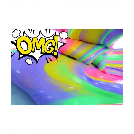 Fluffy Slime Mad Lab Puffy Fluff Stuff Dough (1 Pack) 4 Colors Super Soft Cloud Slime and Non-Sticky Fidget for Kids & Adult ...