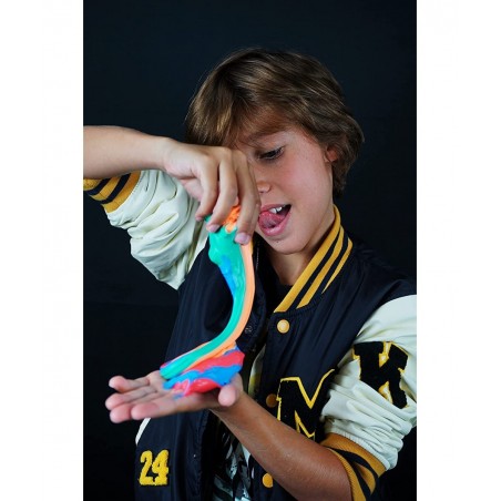 Fluffy Slime Mad Lab Puffy Fluff Stuff Dough (1 Pack) 4 Colors Super Soft Cloud Slime and Non-Sticky Fidget for Kids & Adult ...
