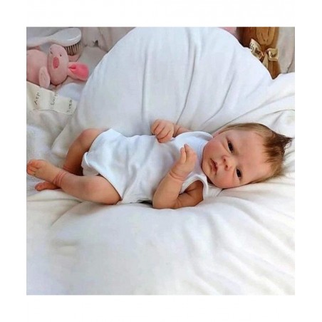 Reborn Baby Dolls Boys 18 Inch Reborn Baby Dolls Boy Vinyl Silicone Body Boy Reborn Baby Dolls with Clothes and Bottles Boy f...