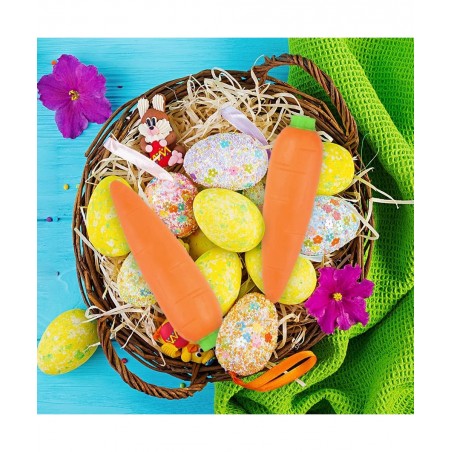 Stretchy Carrot Toys for Kids Set of 2 Stress Relief Fidget Sensory Toys for Autistic Children Anxiety and ADHD Squeeze Toys ...