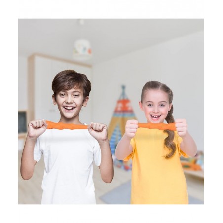 Stretchy Carrot Toys for Kids Set of 2 Stress Relief Fidget Sensory Toys for Autistic Children Anxiety and ADHD Squeeze Toys ...