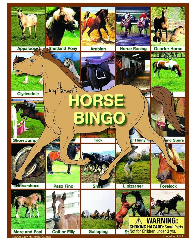 Horse Bingo Board Game $32.79 Board Games