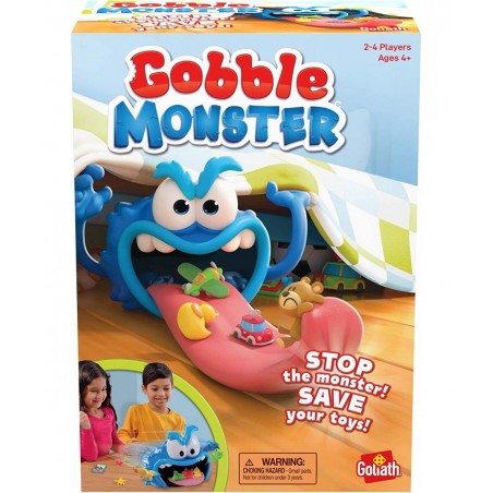 Gobble Monster Game - Save Your Toys from The Monster's Tongue Before It's Too Late $24.12 Board Games