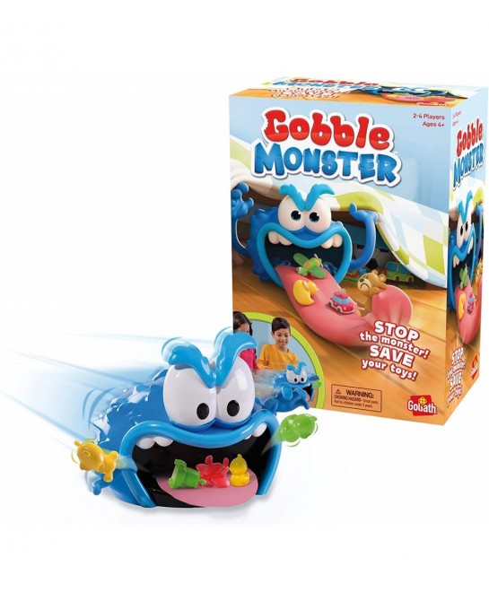 Gobble Monster Game - Save Your Toys from The Monster's Tongue Before It's Too Late $24.12 Board Games