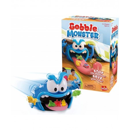 Gobble Monster Game - Save Your Toys from The Monster's Tongue Before It's Too Late $24.12 Board Games