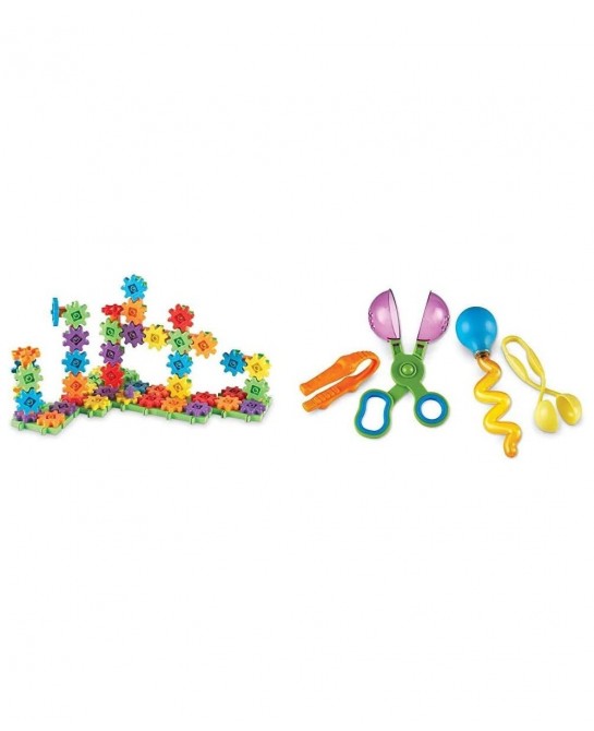Gears! Gears! Gears! 100pcs Deluxe Building Set & Helping Hands Fine Motor Tool Set Toy Age 3+ STEM $79.30 Toy Construction T...