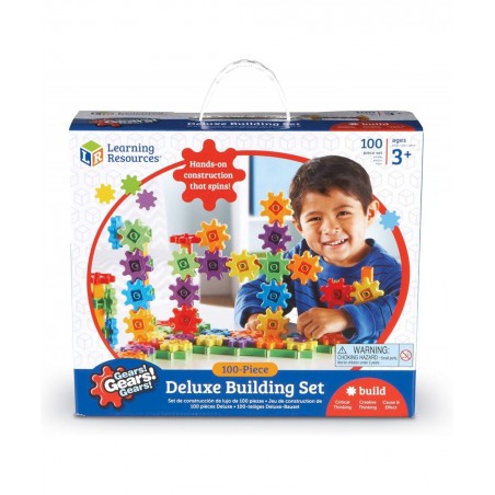 Gears! Gears! Gears! 100pcs Deluxe Building Set & Helping Hands Fine Motor Tool Set Toy Age 3+ STEM $79.30 Toy Construction T...