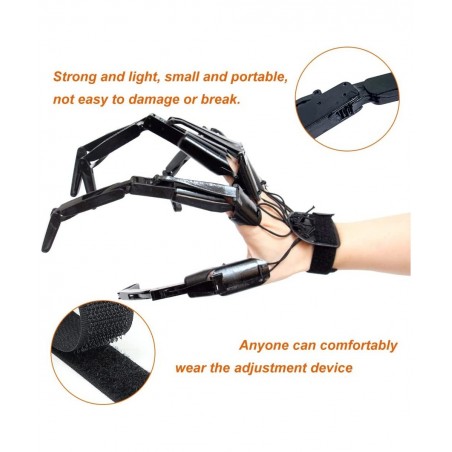 1 Pair Halloween Articulated Finger Extensions 3D Printed Flexible Finger Extensions Fits All Finger Sizes Scary Cosplay Fing...