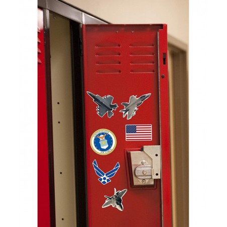 U.S. Air Force F-22 & F-35 Fighter Jet and Logos Collectible Stickers $17.77 Kids' Stickers
