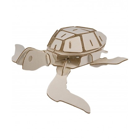 Sea Turtle from Deluxebase. DIY Wooden Model Craft kit for Boys and Girls Made from FSC Sustainable Wood $15.32 3-D Puzzles