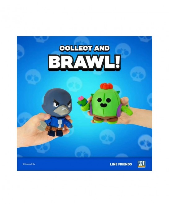 Brawl Stars Action Figure | Spike Cactus Figure | 4.5-Inch-Tall Collectibles | Brawl Stars Toy Figurine| Ofically Licensed To...
