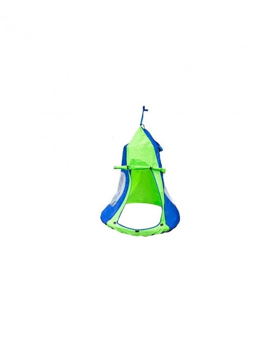 Kids Hanging Swing Tent Cover-Waterproof Hammock Chair Play House Castle Nest for 40in Round Saucer Nest Disc Rope Ceiling Tr...