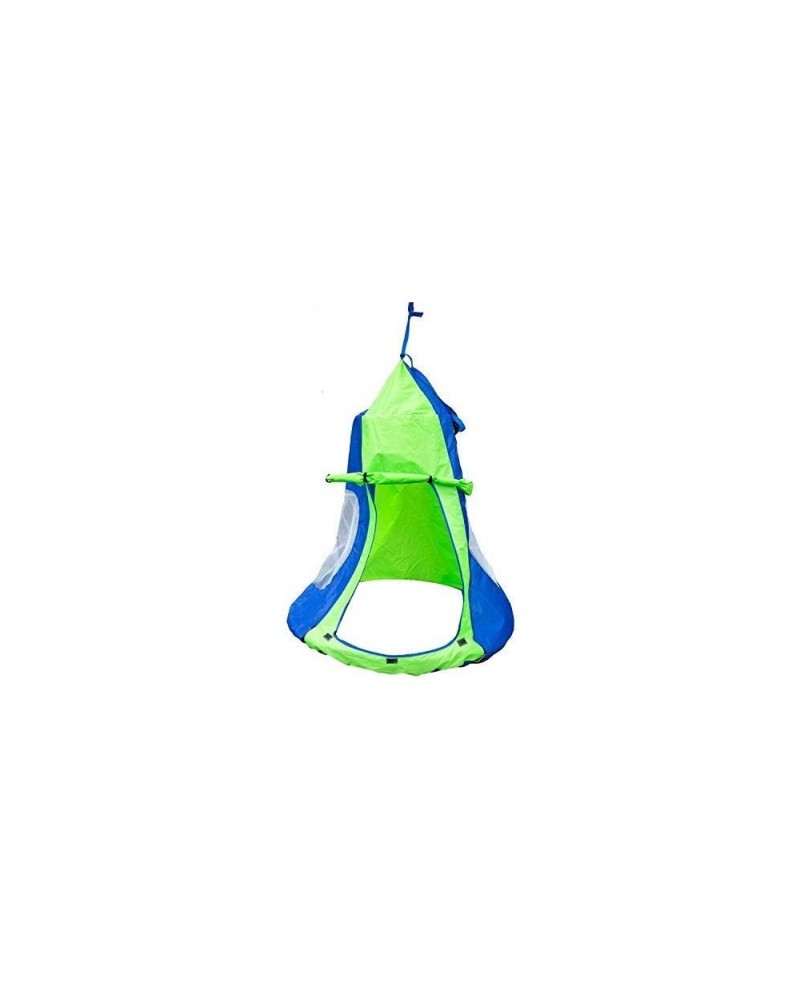 Kids Hanging Swing Tent Cover-Waterproof Hammock Chair Play House Castle Nest for 40in Round Saucer Nest Disc Rope Ceiling Tr...