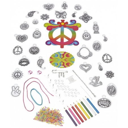 Peace and Love Jewelry Kit $35.50 Craft Kits