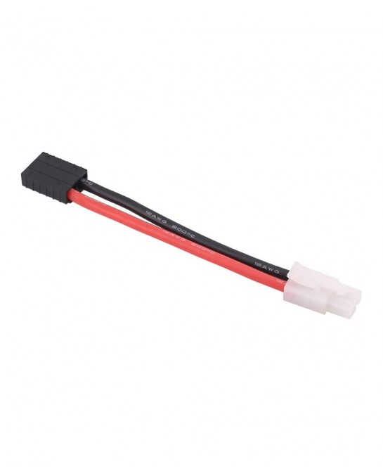 3pcs Compatible with TRX Style Female to Big Tamiya Male Connector Adapter 12awg 4in Wire for Lipo/NiMH RC Battery ESC(C66-3)...