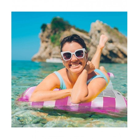 Pool Float Lounger Inflatable Swimming Floating Bed Hammock for Pool with Bottom Mesh Portable Water Hammock Lounge for Adult...