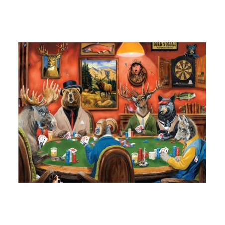 Jigsaw Puzzles 1000 Pieces Puzzle for Adults and Couples Gift for Adults and Kids TNYGoods (Animal Play Card) $29.42 Jigsaw P...
