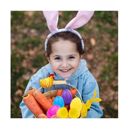 Easter Basket Stuffers 4Set Prefilled Easter Eggs with Different Designs of Necklaces and Bracelets Girls Jewelry Set for Kid...