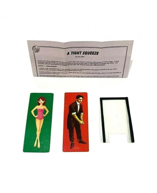 Magician's Adairs Tight Squeeze Gimmick Eezy Squeezy & The Great Houdini Water Tank Escape Illusion Effect Magic Trick $16.41...