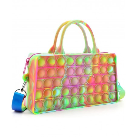 Pop Purse Fidget Toys Bag for Girls and Women Big Pop Shoulder Bags Pop Bubble Purse Handbags Halloween Christmas Party Favor...