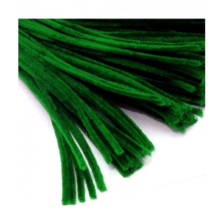 Chenille Stems Pipe Cleaner 20-inch (50-cm) 25-pc Emerald Green $21.30 Craft Pipe Cleaners