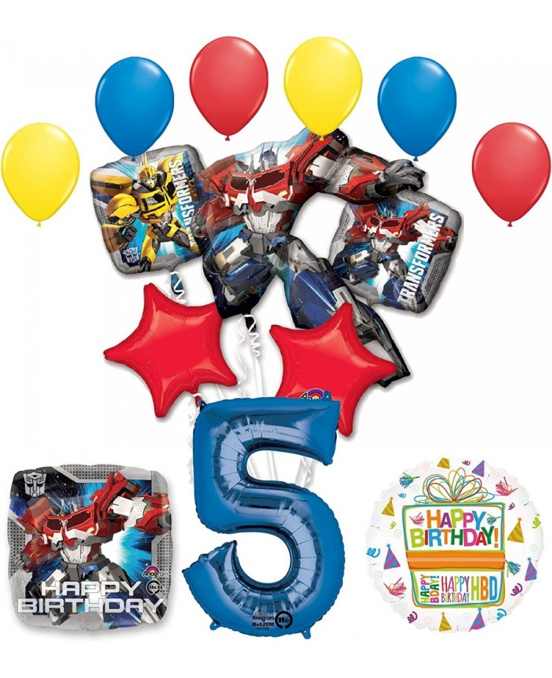 Mayflower The Ultimate Transformers 5th Birthday Party Supplies and Balloon Decorations $42.16 Kids' Party Decorations