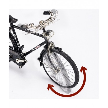51 PCS DIY Retro Bicycle Model Ornament For Kids Vintage Metal Bicycle Ornaments DIY Bicycle Model Scale Iron Art Tabletop Or...