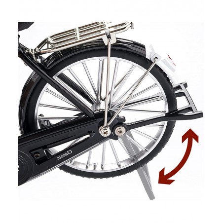 51 PCS DIY Retro Bicycle Model Ornament For Kids Vintage Metal Bicycle Ornaments DIY Bicycle Model Scale Iron Art Tabletop Or...