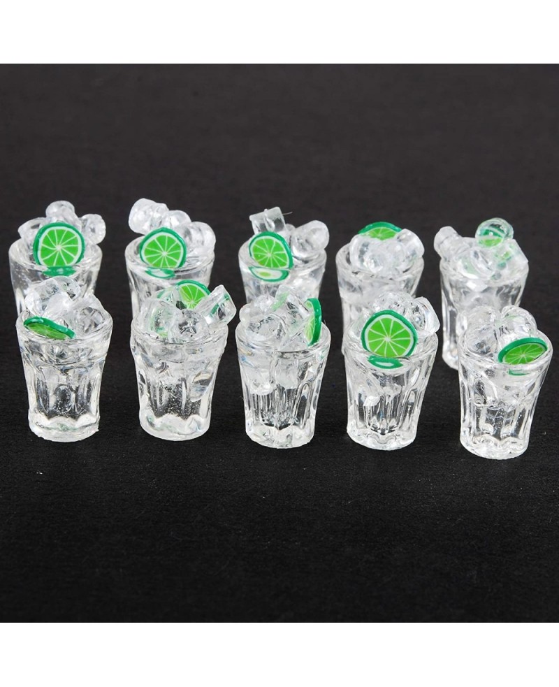 10PCS Minisature Scale Ice Cup for Dollhouse Kitchen Room $21.34 Dollhouse Accessories
