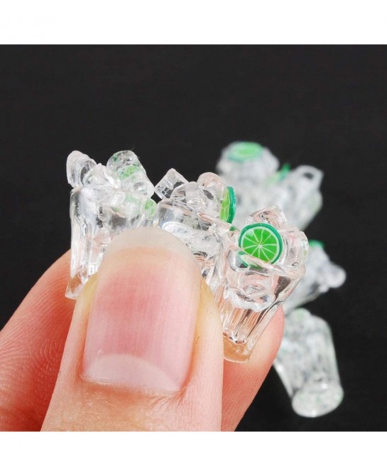 10PCS Minisature Scale Ice Cup for Dollhouse Kitchen Room $21.34 Dollhouse Accessories