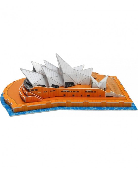 Creative 3D Puzzle Paper Model Sydney Opera House DIY Fun & Educational Toys World Great Architecture Series 47 Pcs $19.24 3-...