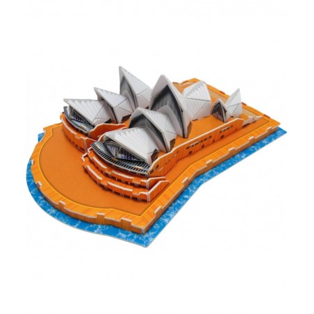 Creative 3D Puzzle Paper Model Sydney Opera House DIY Fun & Educational Toys World Great Architecture Series 47 Pcs $19.24 3-...
