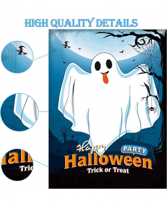 Halloween Games for Kids Party Pin The Tongue on The Ghost Game Halloween Party Favors Activities Decorations for Children Ha...