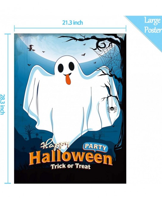 Halloween Games for Kids Party Pin The Tongue on The Ghost Game Halloween Party Favors Activities Decorations for Children Ha...