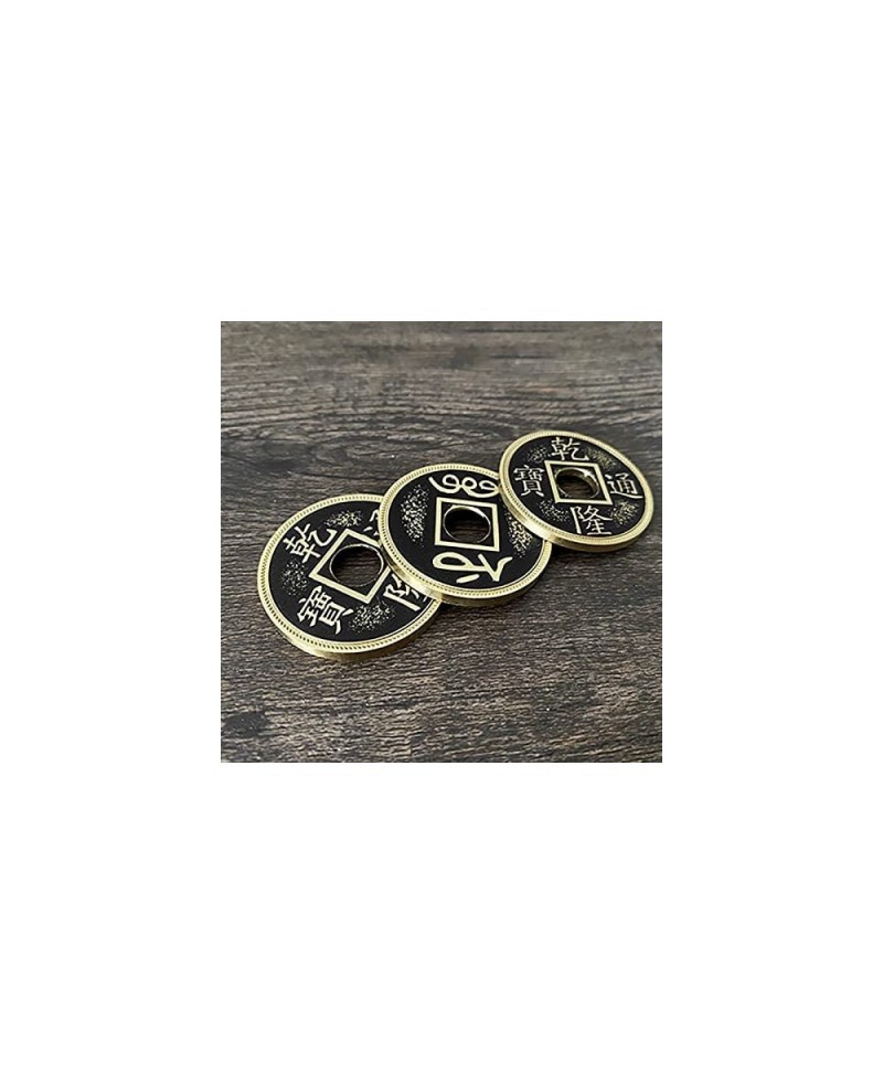 Triad Coins (Chinese Palace Coin) Magic Tricks Three Coin Appear Vanish Magic Magician Close up Illusion Gimmicks Mentalism P...
