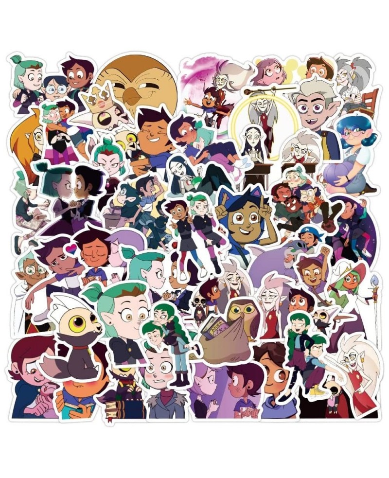 50 PCS The Owl House Stickers Cute Aesthetic Manga Gifts for Kids The Vinyl Movie Colorful Waterproof for Water Bottle Laptop...