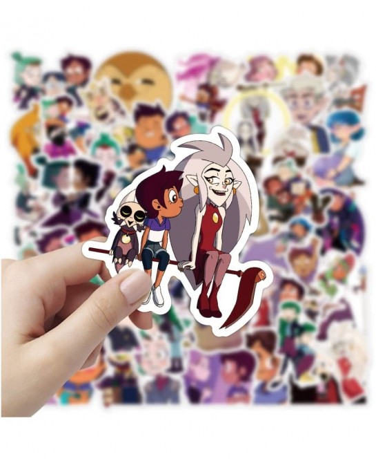50 PCS The Owl House Stickers Cute Aesthetic Manga Gifts for Kids The Vinyl Movie Colorful Waterproof for Water Bottle Laptop...
