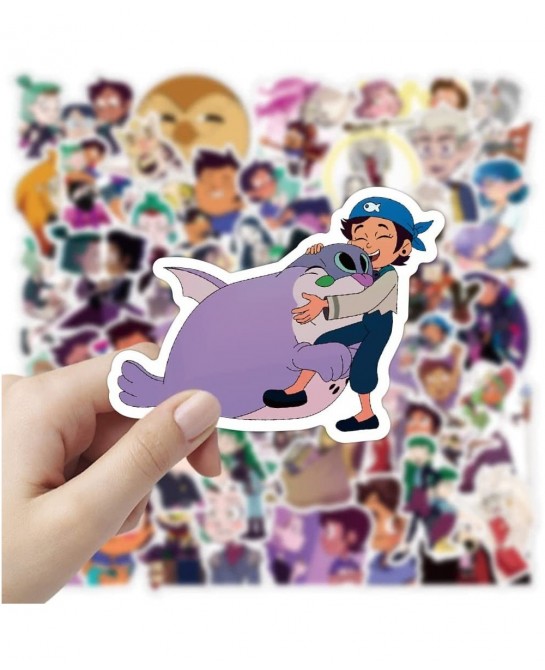50 PCS The Owl House Stickers Cute Aesthetic Manga Gifts for Kids The Vinyl Movie Colorful Waterproof for Water Bottle Laptop...