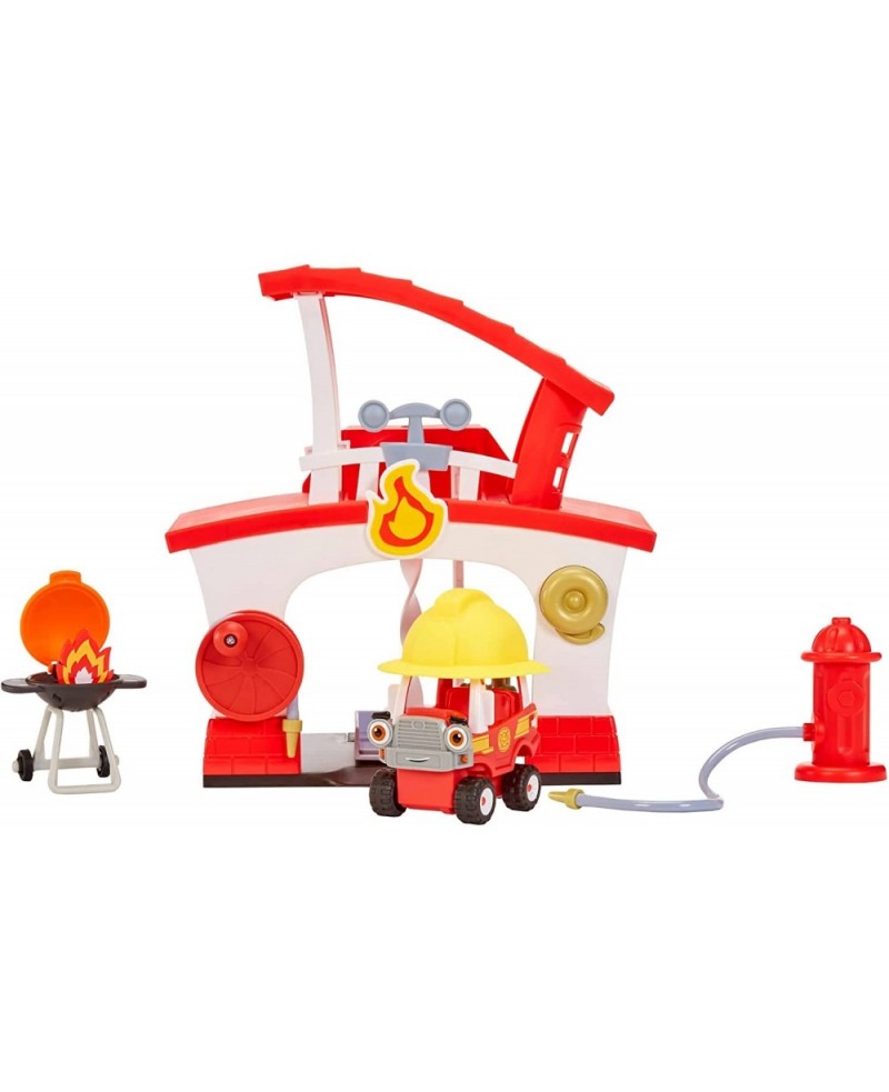 Let’s Go Cozy Coupe™ Fire Station Playset with Fire Truck Mini Push and Play Vehicle for Tabletop or Floor Push Play Car Fun ...
